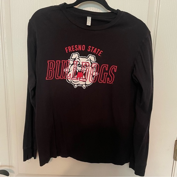 Fresno State Bulldogs Black Long Sleeve Tee - Picture 1 of 3